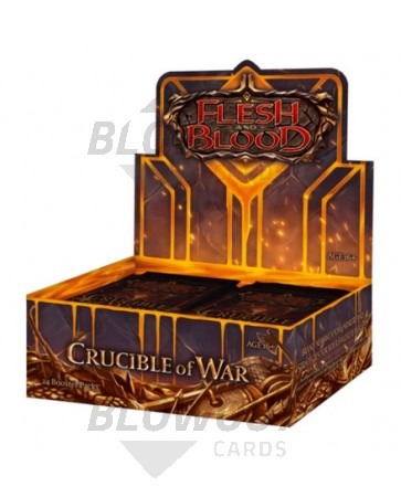 Flesh and Blood Crucible of War 1st Edition Booster Box