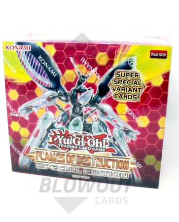 Yugioh Flames of Destruction Special Edition 12 Box Case 