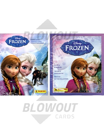 Top!!! versión de Estados Unidos Album 50 bolsas-box Panini Frozen-Frozen 2013