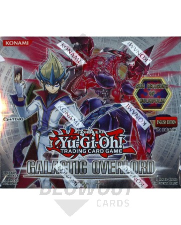 Yugioh Galactic Overlord 1st Edition Booster 12 Box Case