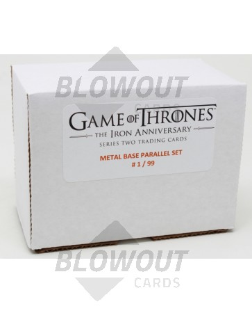 Game of Thrones Iron Anniversary Series 2 Iron Parallel Set (Rittenhouse)