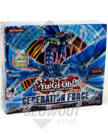 Yugioh Generation Force Unlimited Edition Booster Box