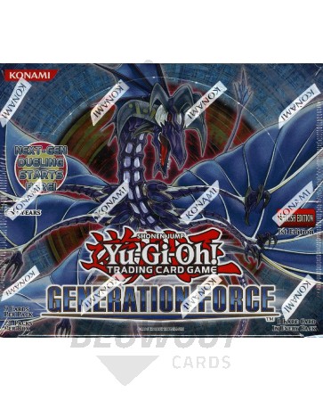 Details about   yu-gi-oh English Edition Set Of 5 Generation Force Booster Pack 