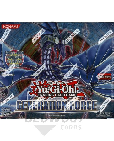 Yugioh Generation Force 1st Edition Booster Box