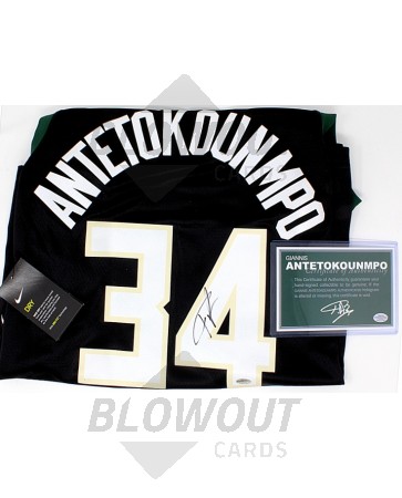 Giannis Antetokounmpo Autographed Jersey