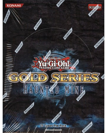 Yugioh Gold Series Haunted Mine Euro Ed 10 Box Case