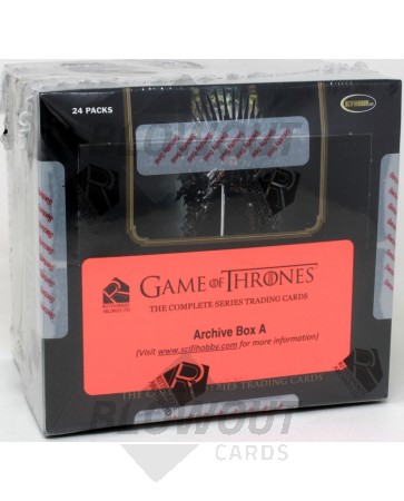 Game of Thrones: The Complete Series Trading Cards - Archive Box 