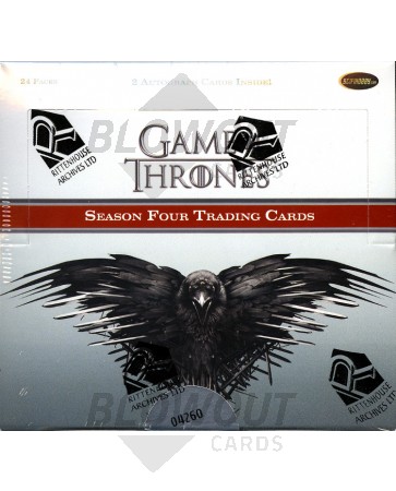 Game of Thrones Season 4 Trading Cards Box