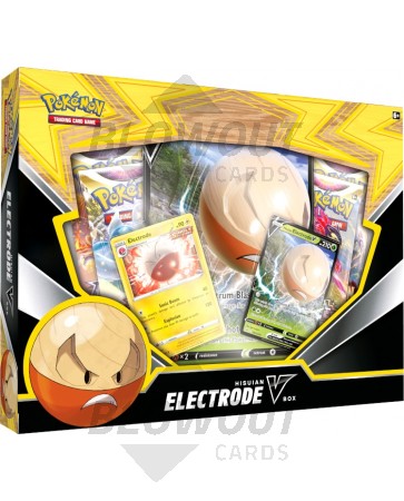 Pokemon Hisuian Electrode V 6 Box Case