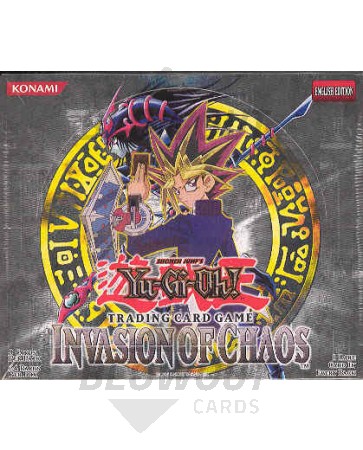 Yugioh Invasion of Chaos (IOC) Unlimited Edition Booster Box