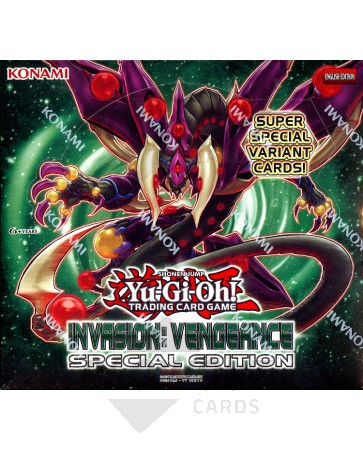 Yugioh Invasion Vengeance Special Edition 12 Box Case