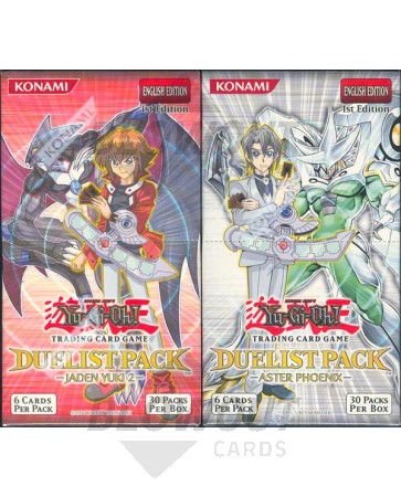Yugioh Jaden Yuki 2 & Aster Phoenix Duelist Booster 20 Box Case
