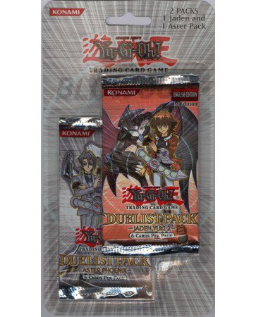 Yugioh Jaden Yuki 2 & Aster Phoenix Duelist Blister Box