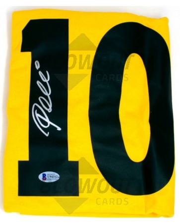 Pelé Autographed Brazil Jersey - BAS Certified
