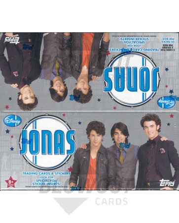 Topps JONAS Trading Cards & Stickers 8 Box Case