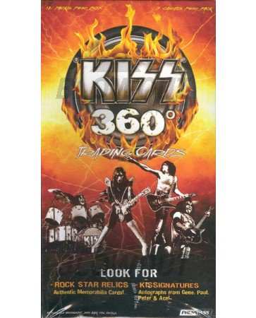 Press Pass KISS 360 Trading Card Blaster Box