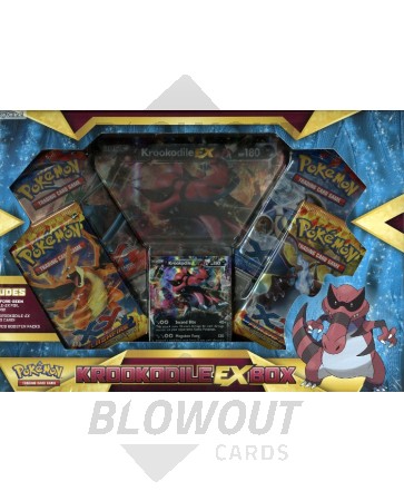 Pokemon Krookodile EX Box
