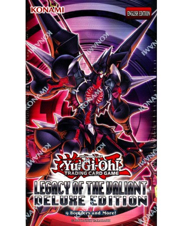 Yugioh Legacy Of The Valiant Deluxe Edition 8 Box Case