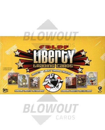 CBLDF Liberty Trading Cards Cryptozoic Box