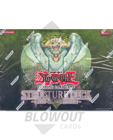 Yugioh Lord of the Storm 1st Edition Structure Deck 12 Box Case