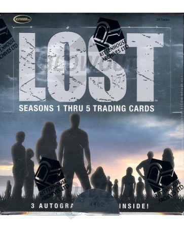 Lost Seasons 1-5 Trading Cards (Rittenhouse) - Box