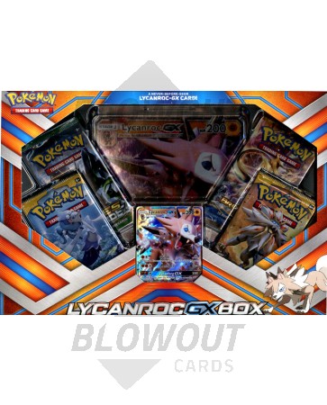Pokemon Lycanroc Gx Box