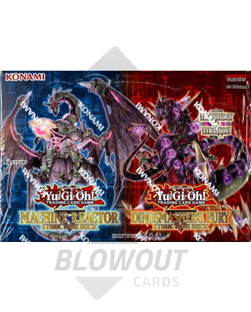 Yugioh Machine Reactor Dinosmasher Structure Deck Box
