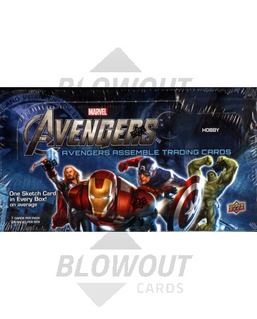 Marvel Avengers Assemble (Upper Deck) Trading Card 6 Box Case