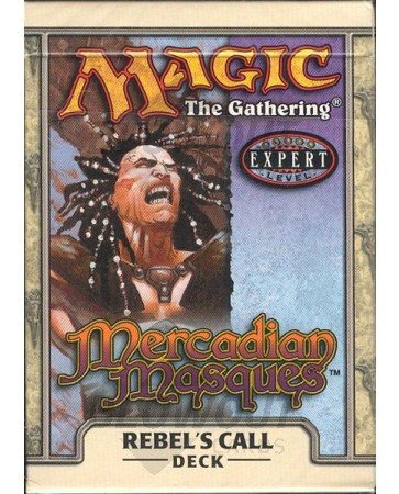 Magic the Gathering Mercadian Masques Theme Deck Rebel's Call