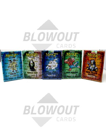 MetaZoo Wilderness 1st Edition Theme Deck - 5 Deck Lot