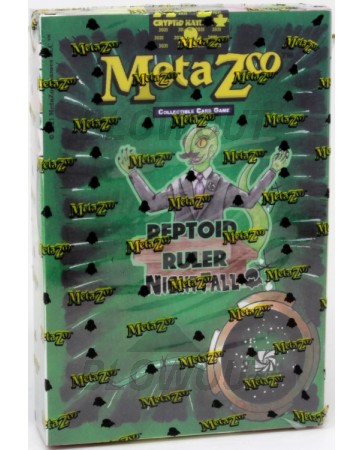 MetaZoo Nightfall Reptoid Ruler 1st Edition Theme Deck