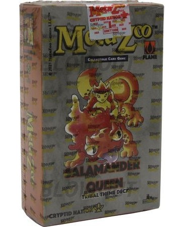 MetaZoo Cryptid Nation Salamander Queen 1st Edition Theme Deck