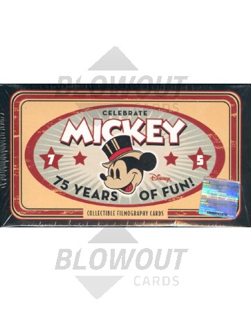 Disney Mickey Mouse 75th Anniversary Card Set Box