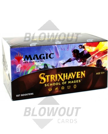 Magic the Gathering Zendikar RisingMagic the Gathering Strixhaven: School  of Mages Set Booster Box