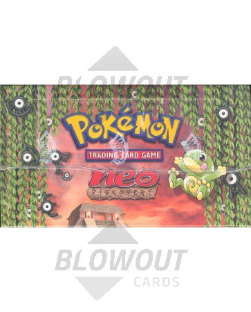 Pokemon Neo 2 Discovery Pre-Con Theme Deck Box