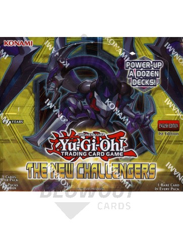 Yugioh The New Challengers 1st Edition Booster 12 Box Case