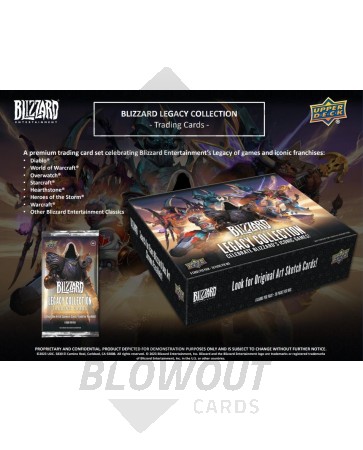 Upper Deck Blizzard Legacy Collection 12 Box Case