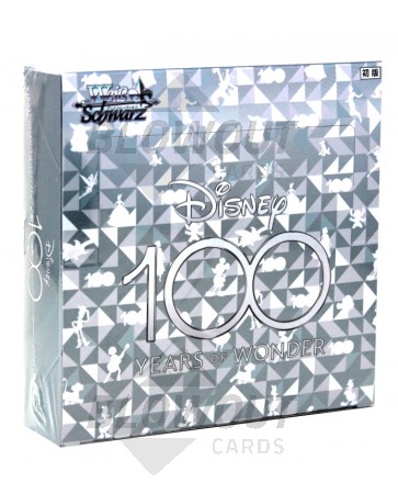 Weiss Schwarz Disney 100 Years of Wonder Booster Box