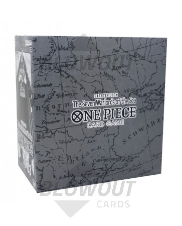 One Piece The Seven Warlords of the Sea Starter Deck - 6 Deck Display