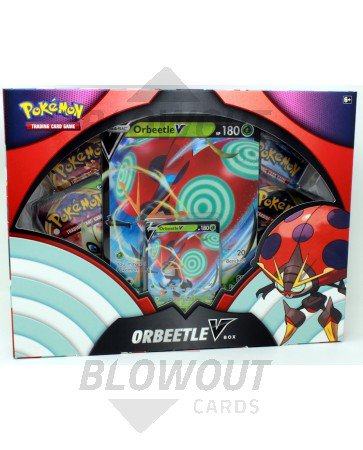 Pokemon Orbeetle V 6 Box Case
