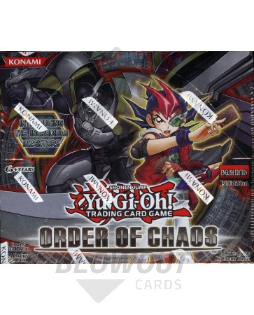 Yugioh Order of Chaos 1st Edition Booster 12 Box Case