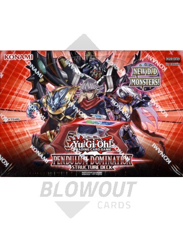 Yugioh Pendulum Domination Structure Deck 12 Box Case