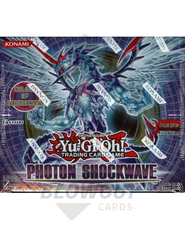 Yugioh Photon Shockwave 1st Edition Booster Box