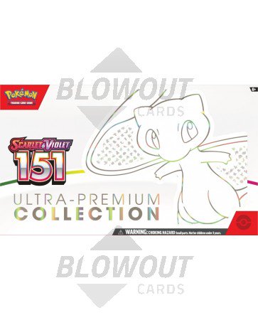 Pokemon Scarlet & Violet 151 Ultra Premium Collection Box