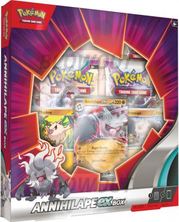 Pokemon Annihilape EX 6 Box Case