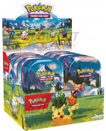 Pokemon Mega Evolution Ascended Heroes Mini Tin - 10 Tin Box