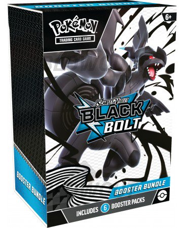 Pokemon Scarlet & Violet Black Bolt Booster Bundle Box