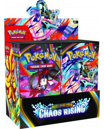 Pokemon Mega Evolution Chaos Rising Booster Box