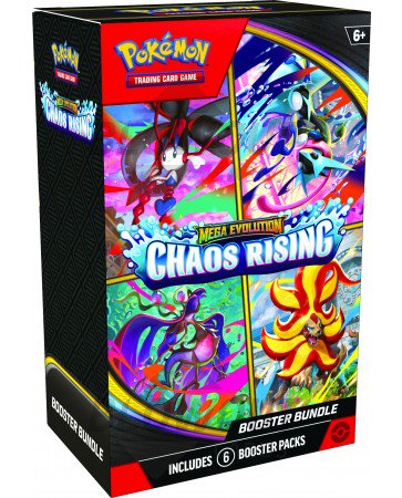 Pokemon Mega Evolution Chaos Rising Booster Bundle 25 Box Case