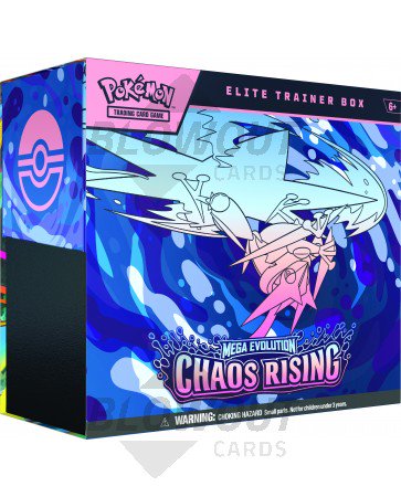 Pokemon Mega Evolution Chaos Rising Elite Trainer Box